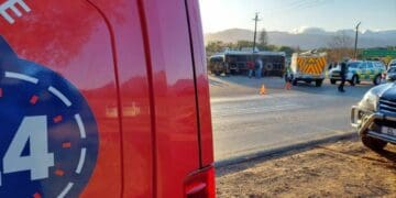 On Monday, 20 June 2022, 35 farmworkers were injured when the truck that transported them to work overturned on the R45 between Klapmuts and Simondium in the Cape Winelands. Photo: Supplied/Food For Mzansi