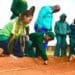 The MEC during a food security awareness school visit earlier this year. Photo: Supplied
