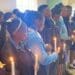 Learners of Retief High School in Kestell in the Free State paid tribute to murdered classmate Rhudie Binta (17). He was among the seven people gunned down in a farm attack last week. Photo: Moloko Moloto/Twitter