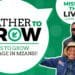 This week's Gather To Grow session featured Njabulo Maseko, mixed farmer in Mpumalanga, Lufano Netshikhudini from anointed farming trade and projects, Leshalagae Mojapelo of BK Agric Traders in Polokwane, and poultry and crop farme, Taetso Tsebogo. Photo: Supplied/Food For Mzansi