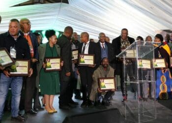 The young farmers of the Free State who were rewarded for their hard work in agriculture at the 2022 Youth in Agriculture, Forestry and Fisheries Awards. Photo: Supplied/Food For Mzansi