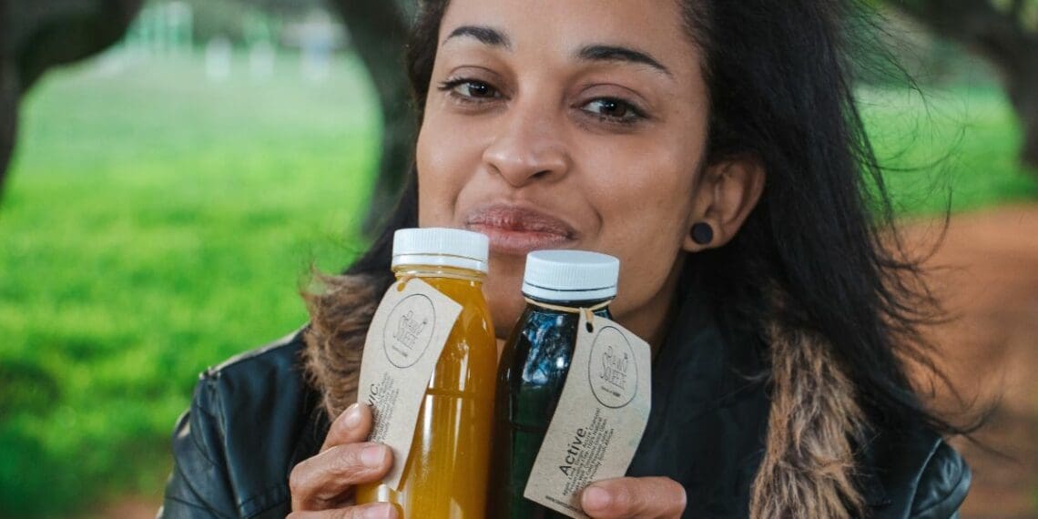 Liovian Anderson, founder of Raw Squeeze. Photo: Supplied/Food For Mzansi