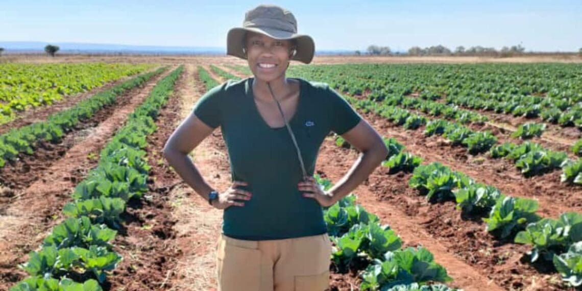 Boipelo Molefe, former logistics manager and founder of Mpelegeng farm. Photo: Supplied/Food For Mzansi