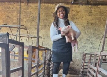 This #SoilSista is finally living her farming dream