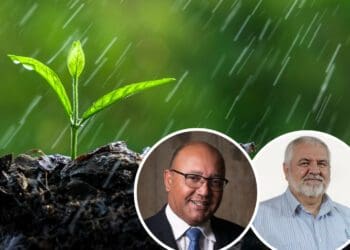 Agri SA executive director Christo van der Rheede and TLU SA general manager Bennie van Zyl have apposing views on the official Agriculture and Agro-processing Master Plan. Photos: Supplied/Food For Mzansi