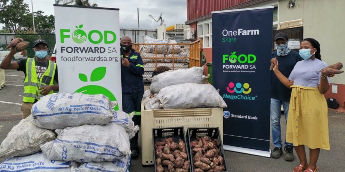 Archive photo. OneFarm Share distributes excess food from farms to hungry South Africans through reputable distribution partners such as FoodForward SA. Agri SA is now on board to get more produce into the network. Photo: Supplied/FoodForward SA