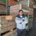 Albert Klaase grows citrus and other vegetables on a section of Proefplaas. He also uses this big storeroom on the property, which he says he fixed up with his own money. Photo: Liezl Human/GroundUp