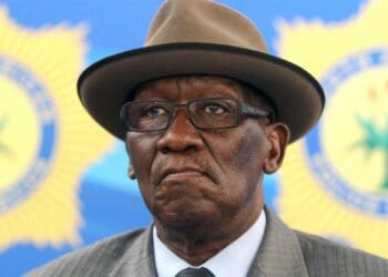 Police minister Bheki Cele. Photo: Supplied/Food For Mzansi