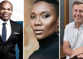 Popular presenters Wilson B. Nkosi and Rozanne McKenzie will host Niche Farmers, a new Laeveld Agrochem-inspired television series on e.tv. The show will also feature nation-builder Corné Liebenberg, the company’s marketing director. Photos: Supplied/Food For Mzansi