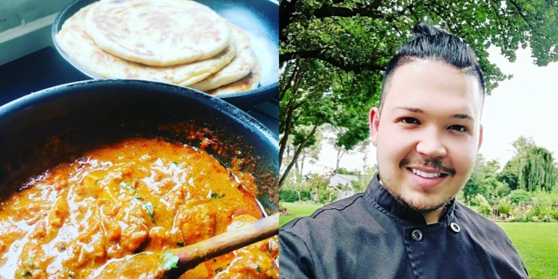 Butter chicken is creamy and perfectly spiced Indian curry recipe with tender chicken and lots of sauce to mop up with warm naan. Try this recipe by Gauteng chef, Calvin Venter. Photo: Supplied/Food For Mzansi