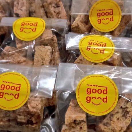 That Good Good currently includes brownies, but will expand into other products in future, says Keenan Jooste, the business founder. Photo: Supplied/Food for Mzansi