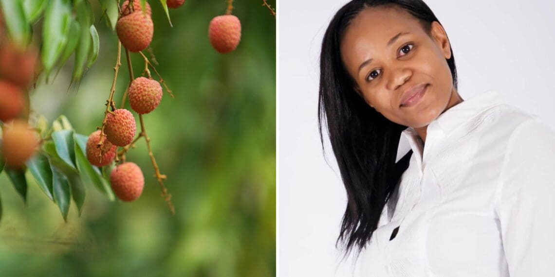 Khuliso Madima helps run her family business, Rembander Agribusiness, a subtropical farm in Limpopo where the family grows litchis and mangoes, and also does crop farming. Photo: Supplied/Food For Mzansi