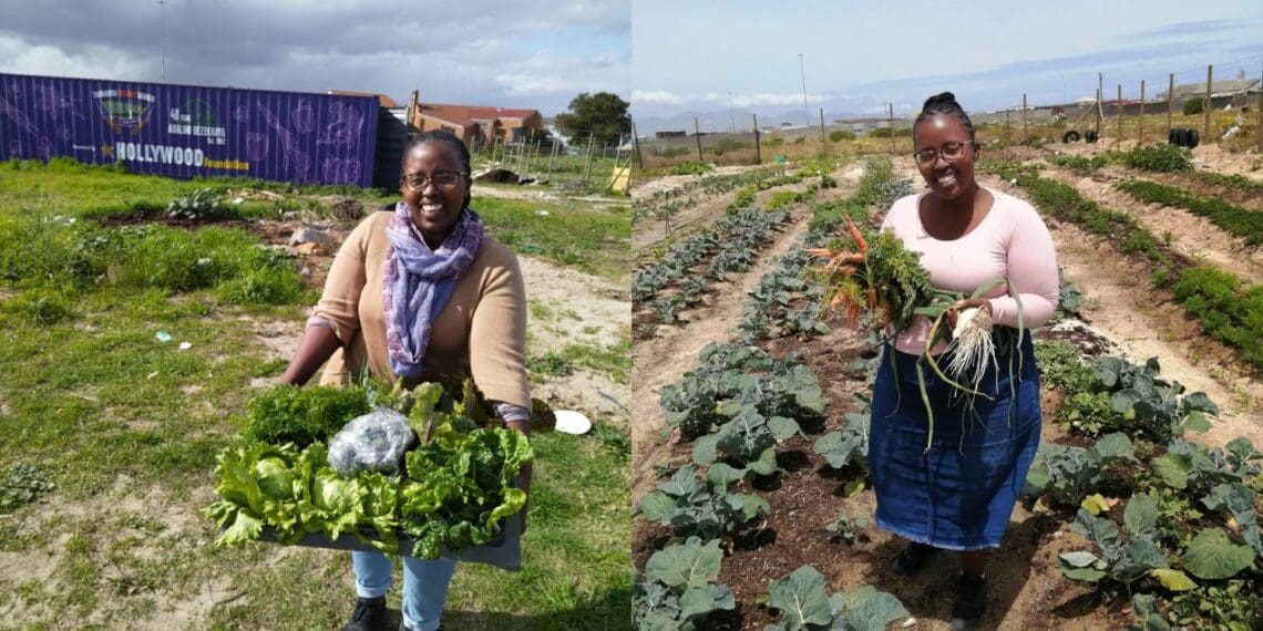 A motivator, hustler and teacher - that is what Thozama Sikiti is to many aspiring farmers in Khayelitsha. Photo: Supplied/Food For Mzansi.