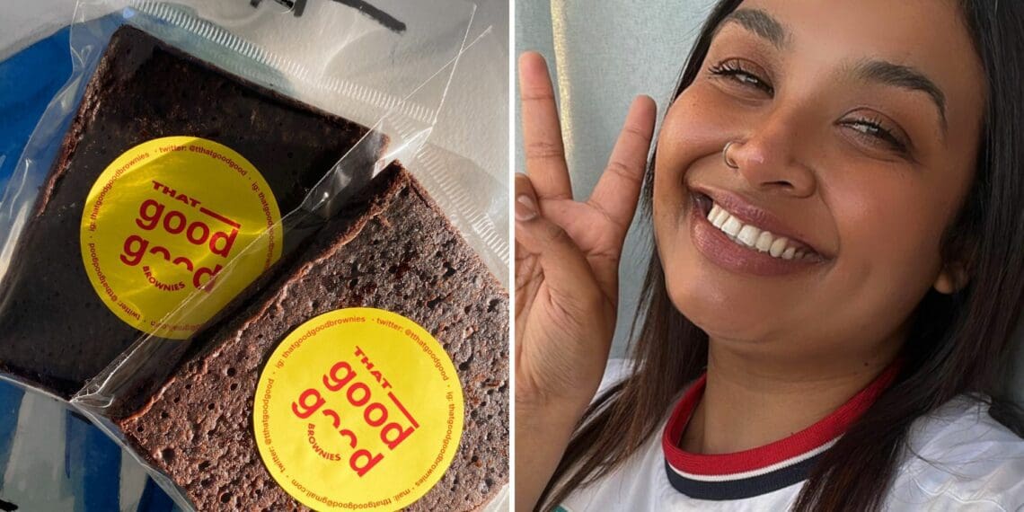 That Good Good currently includes brownies, but will expand into other products in future, says Keenan Jooste, the business founder. Photo: Supplied/Food for Mzansi