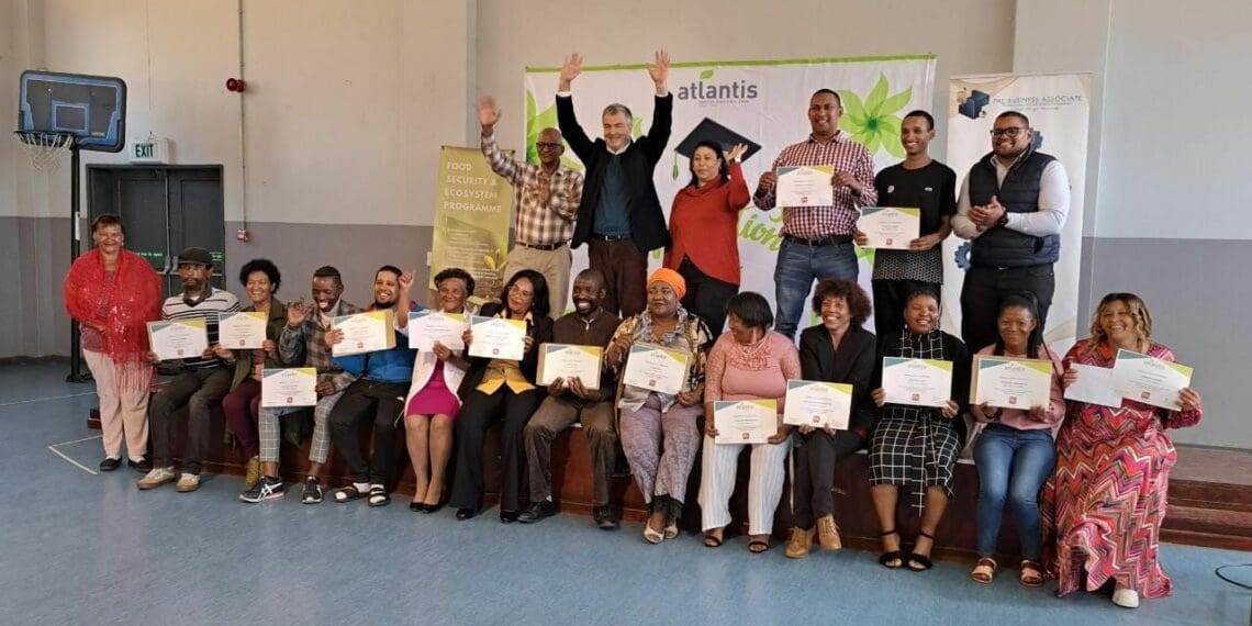 The group of plant production trainees is ready to use their new skills towards nutrition security in their local communities. Photo: Supplied/Food For Mzansi