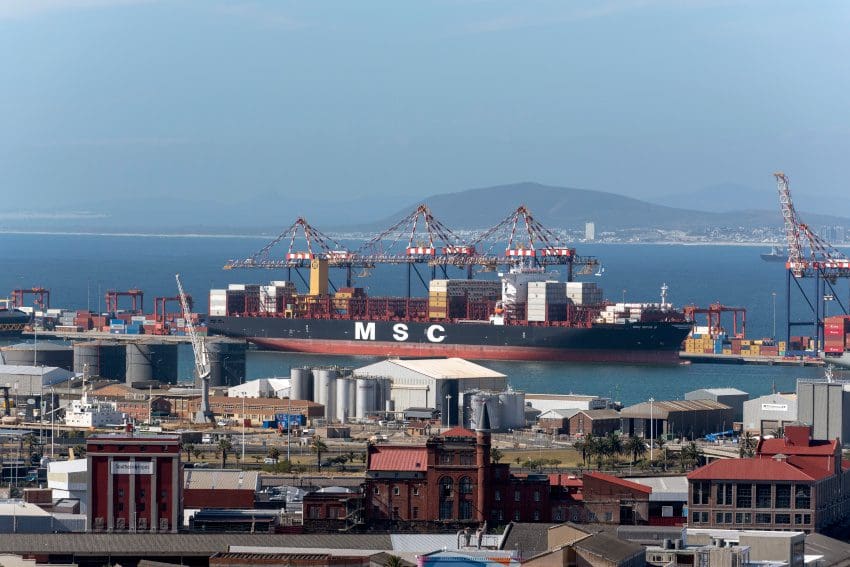 The Cape Town port made headlines in recent months. Photo: Supplied/Food For Mzansi