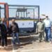 At the handover in Limpopo were representatives from the national department of science and innovation, the Technology Innovation Agency, Cotton SA, and the department of agriculture, land reform and rural development. Photo: Supplied/Food For Mzansi