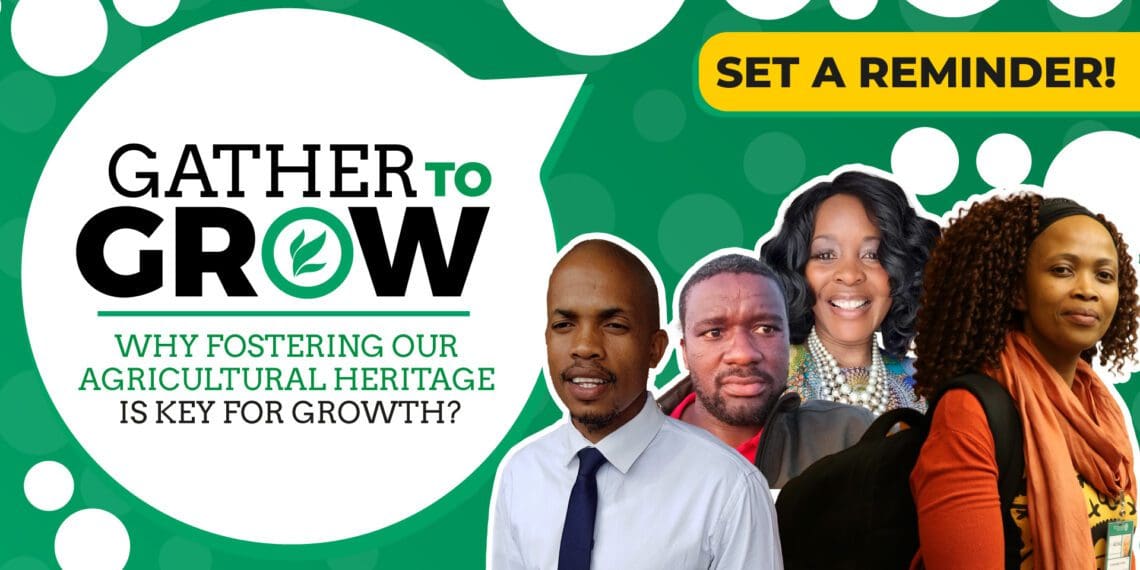This week’s agricultural calendar starts off with an intra-Africa food trade webinar, then a Gather to Grow session on agricultural heritage, grain awards ceremony, panel discussion on food security in Africa and a finally a livestock auction. Photo: Supplied/FoodForMzansi