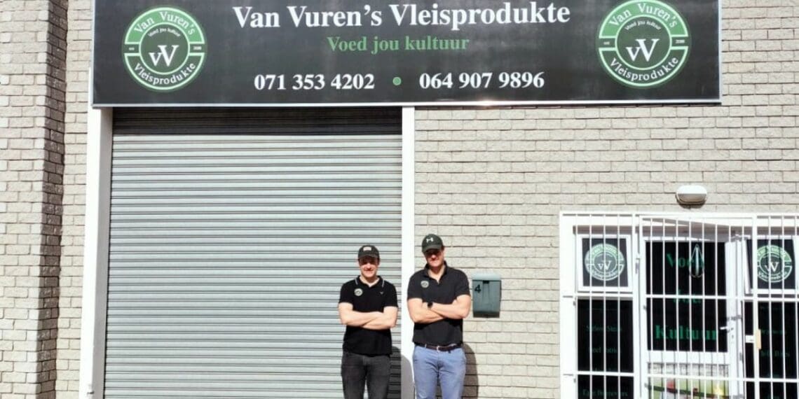Dean and Ivan van Vuren. Photo: Supplied/Food for Mzansi