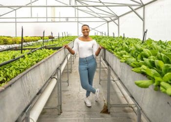 Zandile Khumalo is the founder and CEO of an innovative agribusiness called Neighbour Roots. Photo: Supplied/Morningside Shops