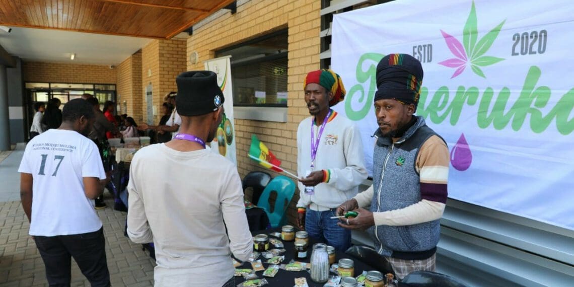 Apart from the discussions and information sessions, an exhibition by existing cannabis agripreneurs was also part of the three-day event. Photo: Supplied