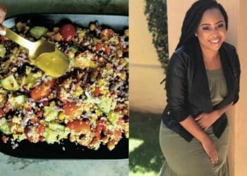 Mogau’s spring salad packs a protein punch