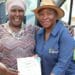Desbo Mohono, the MEC for agriculture and rural development in North West, handed over bull certificates to increase the number of producers in the red meat industry programme within the district. Photo: Supplied/Food For Mzansi