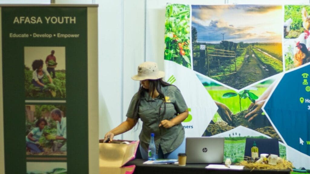 Afasa’s youth desk exhibiting at the organisation’s recent annual general meeting and congress at the Durban ICC. Photo: Supplied/Food For Mzansi