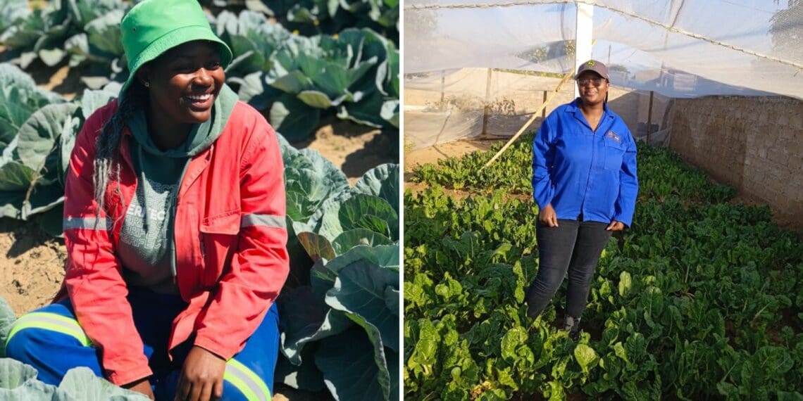 Every farmers needs a pillar of strength and for Pretty Seabela that's her mother. Photo: Supplied/FoodForMzansi