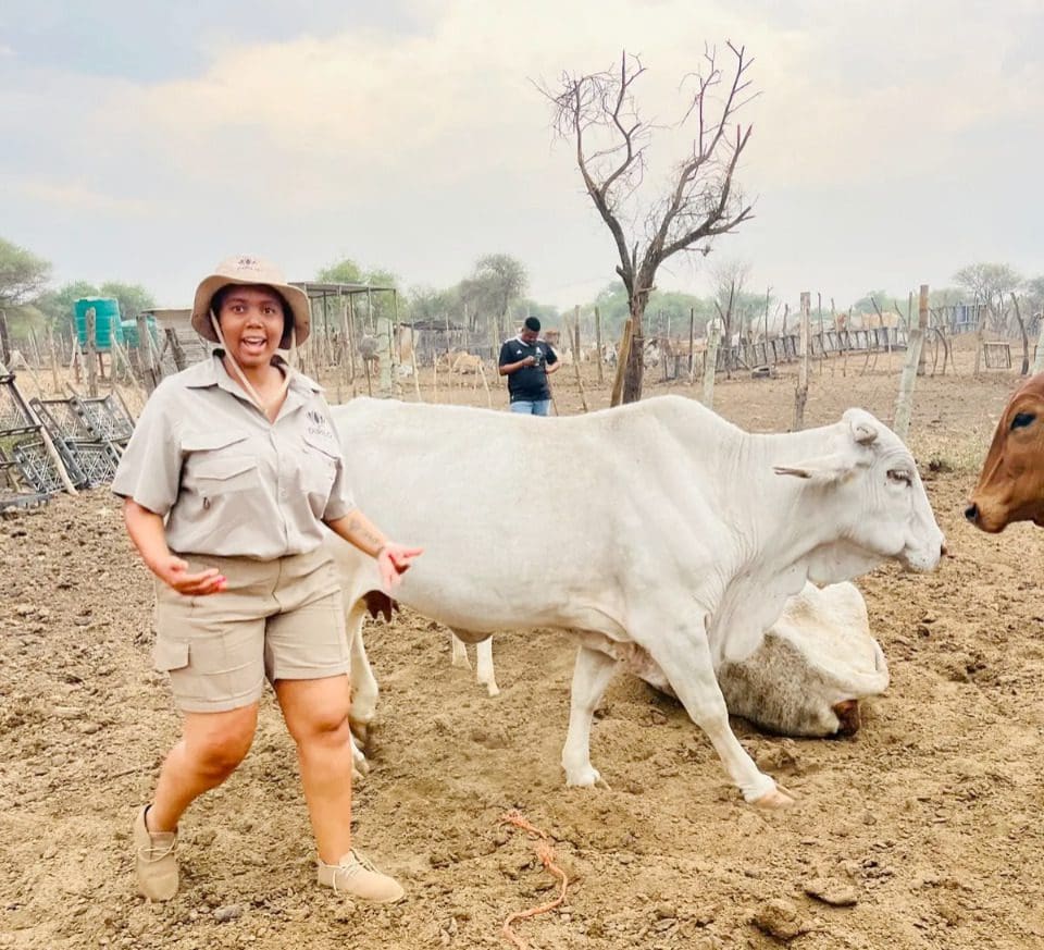 Mmadipilo Letlape intends to go into agro-processing and diversify her portfolio with crop production. Supplied/Mmadipilo Letlape