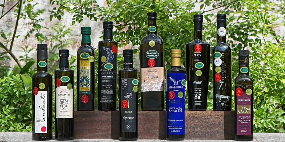 To receive an Absa Top 10 Olive Oil Award, the competition’s highest-scoring gold medal winners are entered into an additional round of blind judging. Photo: Supplied/Ventureburn
