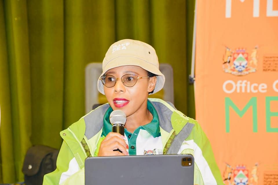 The Northern Cape MEC for agriculture, environmental affairs, rural development and land reform, Mase Manopole. Photo: Supplied/YARD