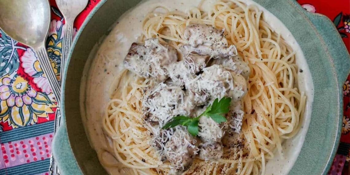 Give chef Mbombi's saucy liver pasta some love
