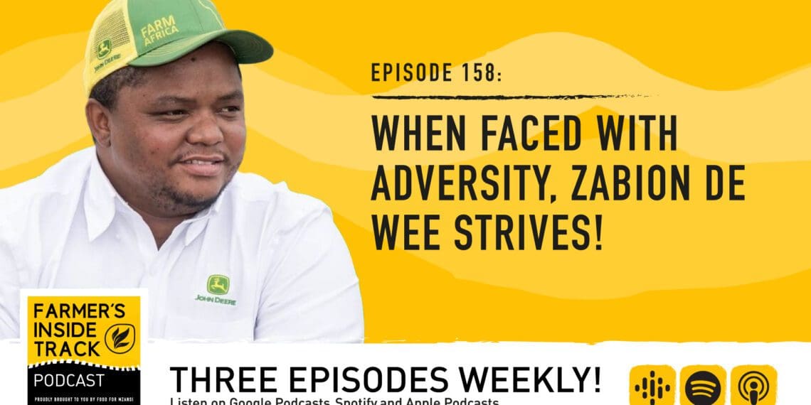 The foundation laid by the tenacious women who raised him, is how livestock farmer Zabion de Wee is able to transform the agricultural sector as John Deere’s business development manager for Africa and the Middle East. Photo: Supplied/FoodForMzansi