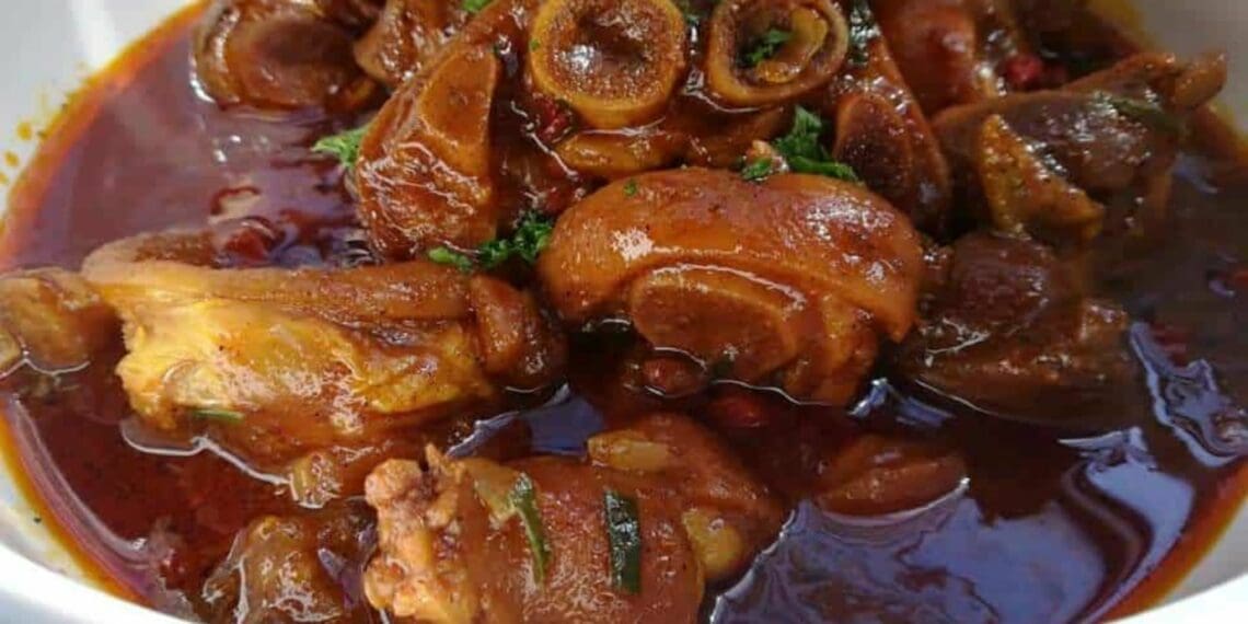 Give Meitjie's tasty collagen-loaded trotters a try