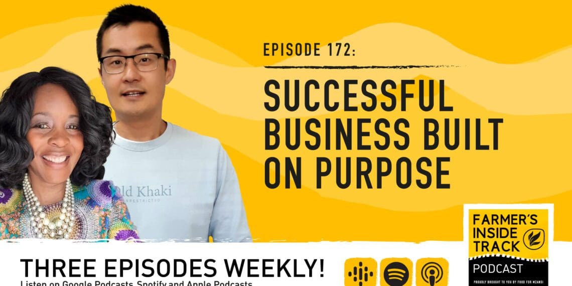 Putting purpose at the core of your strategy could be a gamechanger. In this edition we chat to Agnes Hove, the director of African Women in Agriculture, and Paul Kim, co-founder of People Flow. Photo: Food For Mzansi