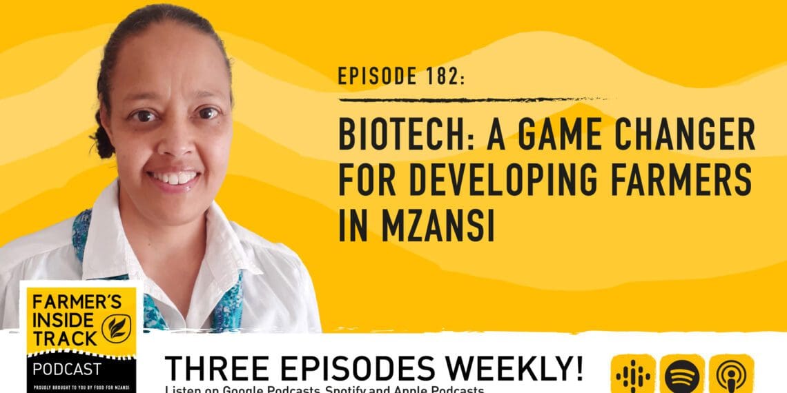 If you're a crop farmer in Mzansi, understanding pest management principles and the importance of responsible pest control cannot be ignored. This week we chat to Chantel Arendse, plant biotechnology lead at CropLife SA. Photo: Food For Mzansi