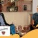 Brian Mahanke, better known as The Black Sommelier, kicks off Food For Mzansi’s Faces of Summer campaign with Zinaschke Steyn, Nederburg’s red wine maker. Photo: Food For Mzansi