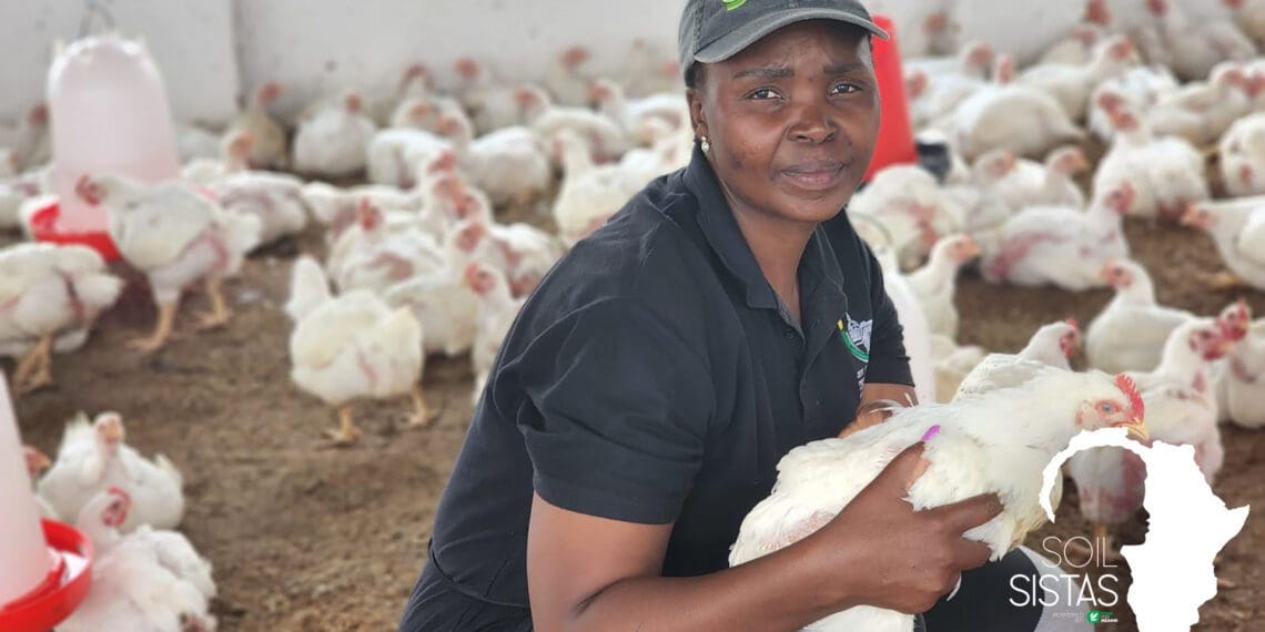 Tinyiko Khoza grew up with a love for farming and this soil sister is a farm girl at heart.