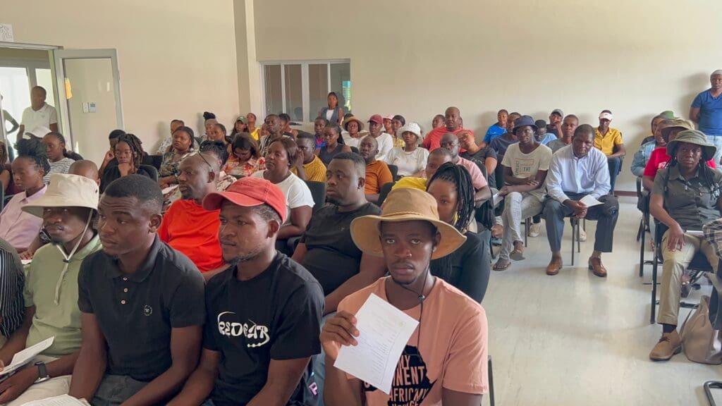 Agricultural graduates undergoing induction. Photo: Supplied/Dardlea7
