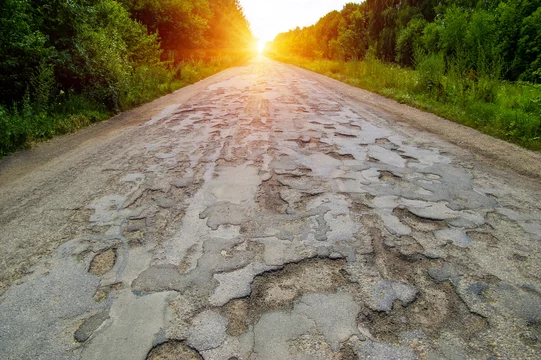 South Africa's roads infrastructure are in a state of disrepair and farmers who needs to transport their produce and livestock suffer. Photo: Supplied/Food For Mzansi