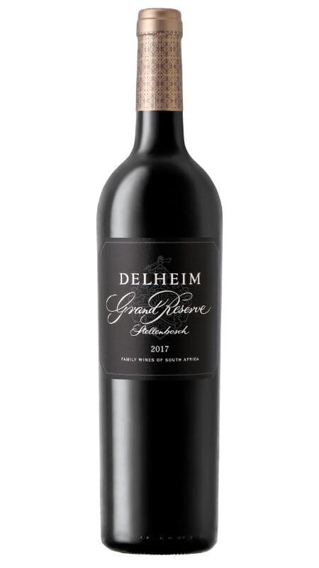 The Delheim Grand Reserve shows a complex nose of dark fruits dominated by blackberries and blackcurrant. Photo: Supplied/Food For Mzansi
