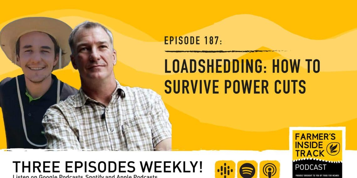In this edition of Farmer's Inside Track Dr Naudé Malan, senior lecturer in development studies at the University of Johannesburg, and Daniel de Sousa, co-founder of The Farm Nearby, share value tips on how farmers can survive the country's power crisis. Photo: Supplied/Food For Mzansi