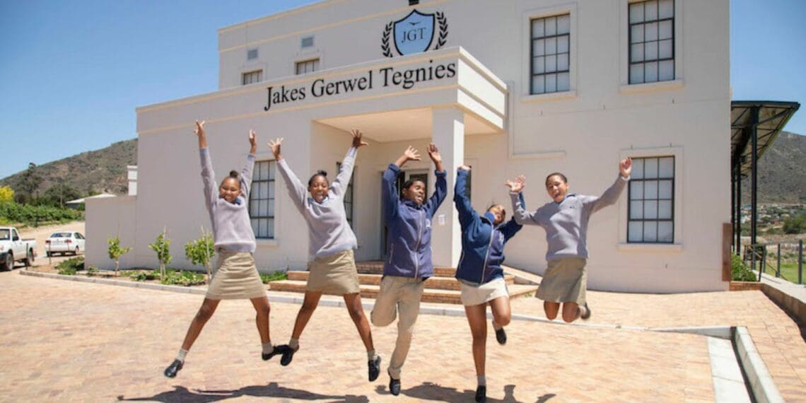 The 2022 matric class from the Jakes Gerwel Technical School can be very proud of themselves after achieving a pass rate of 85%. Photo: Dale Fourie