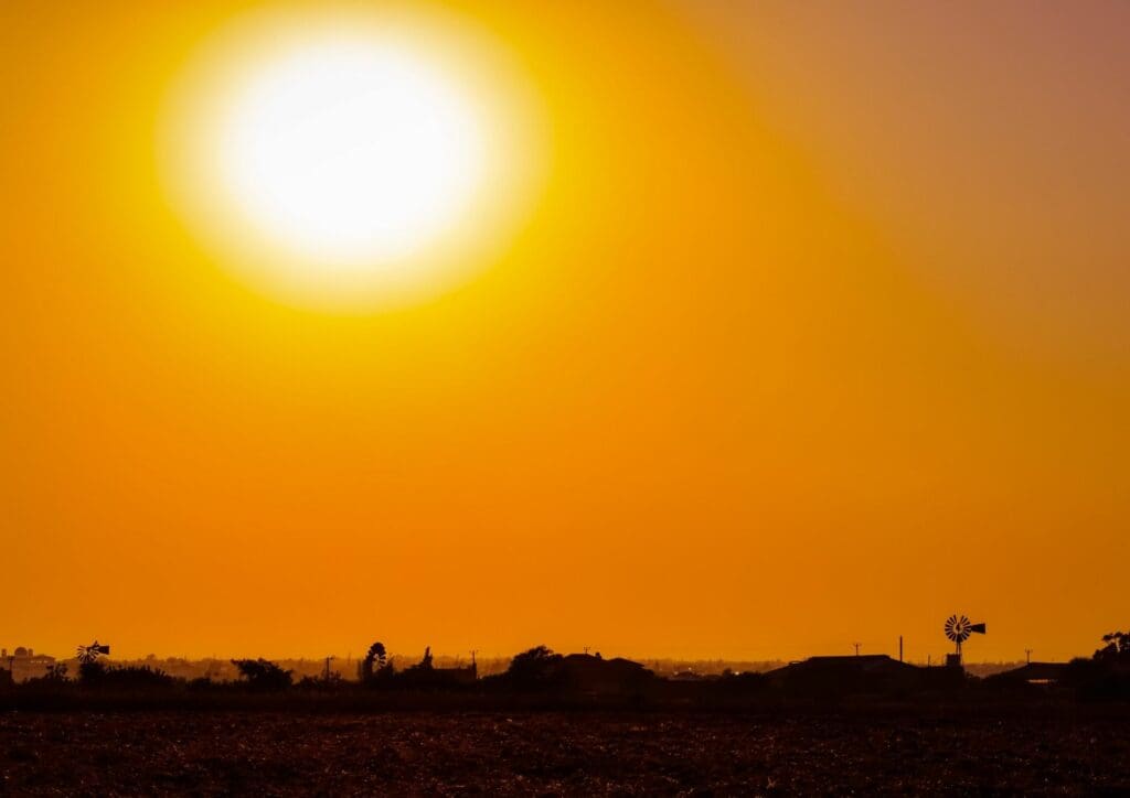 Over the last two weeks, South Africa has been experiencing a heatwave that has had devastating impacts in certain parts of the country. Photo: Supplied/Unsplash