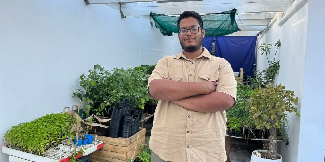 Agripreneur 101: Parker in gardening paradise