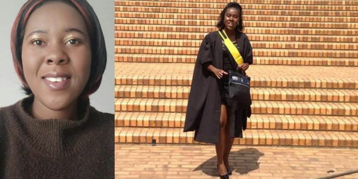 The 33-year-old Rimokeng Maphisa will be buried at the Olievenhoutbosch cemetery in Centurion on Saturday. She holds psychology degrees from both Wits University and the University of KwaZulu-Natal. Photos: Supplied/Food For Mzansi