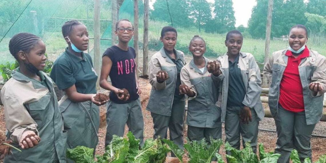 The 2022 matric class of Vryheid Agricultural High School in northern KwaZulu-Natal are eagerly awaiting the release of their final results. Photo: Supplied/Food For Mzansi