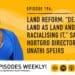 Podcast: 'Let's separate land from all the issues'