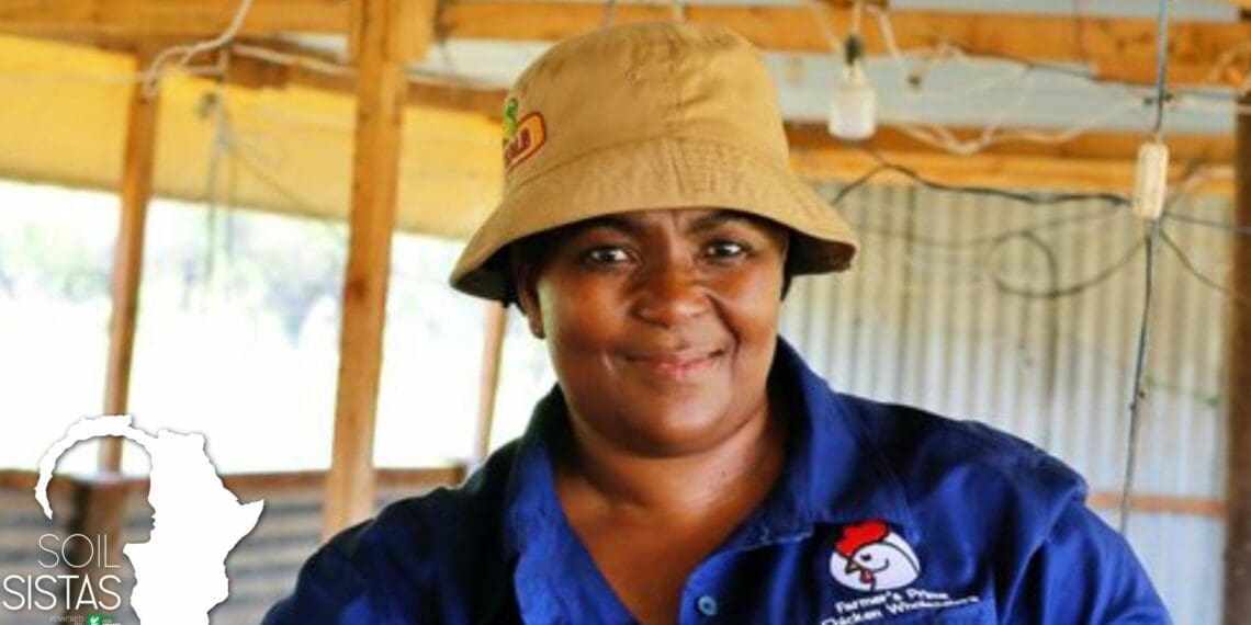Christine Mesolo is a businesswoman at heart. Today she is running a successful broiler production. Photo:Supplied/ Food For Mzansi